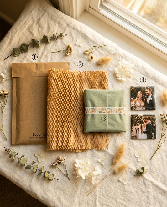 eco-friendly packaging wedding favors